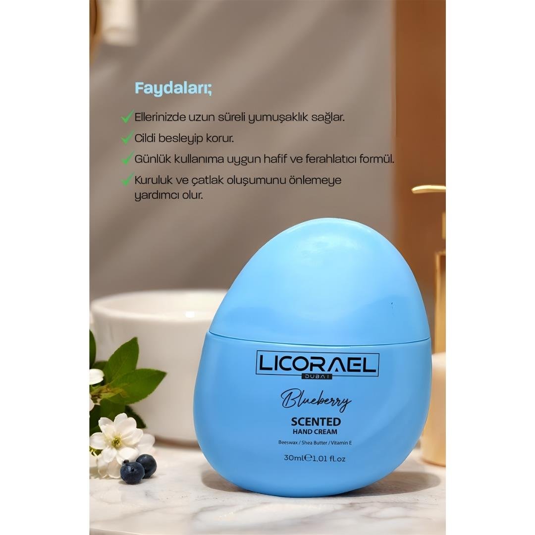 Licorael Dubai El Kremi 30ml. Scented Blueberry