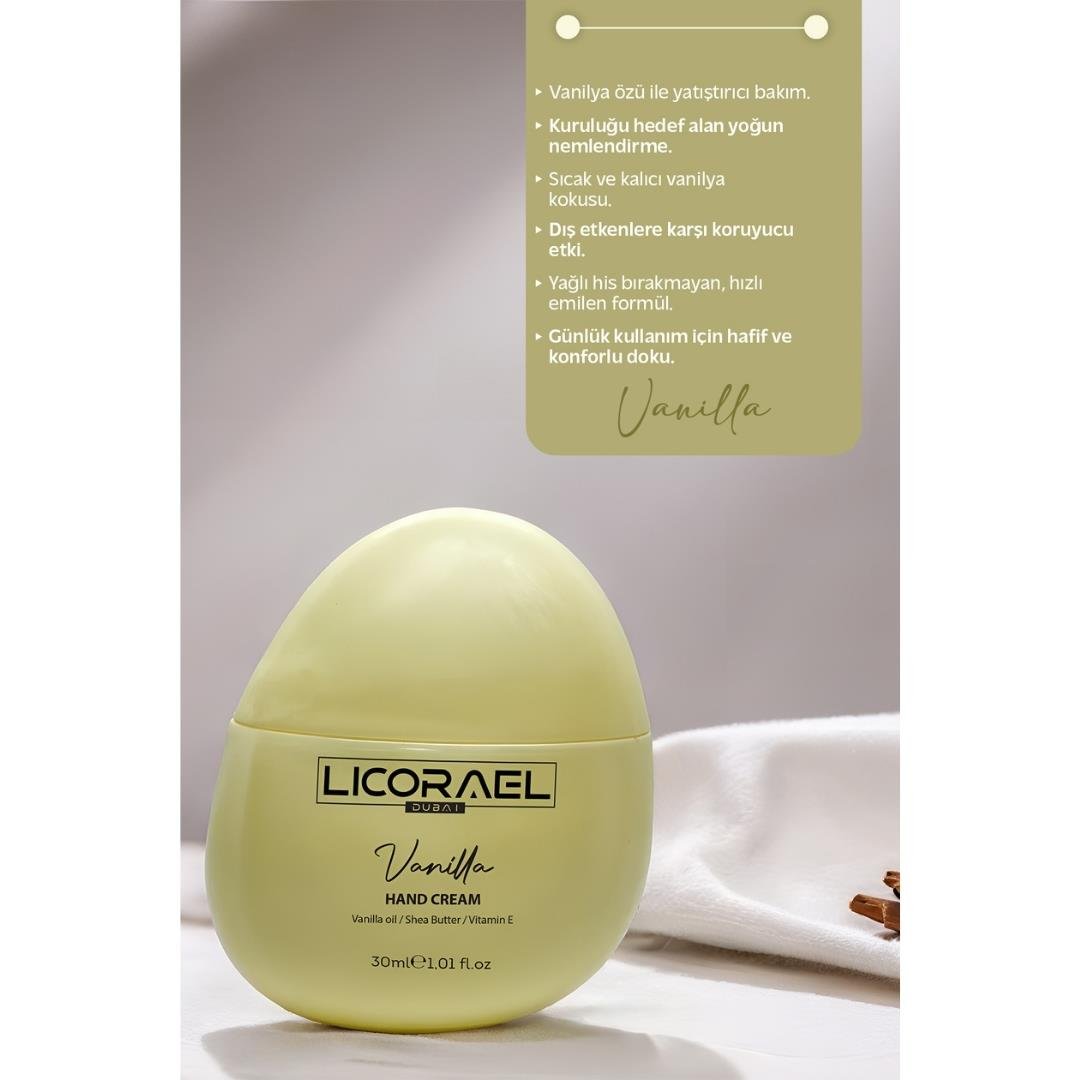 Licorael Dubai El Kremi 30ml. Scented Vanilla