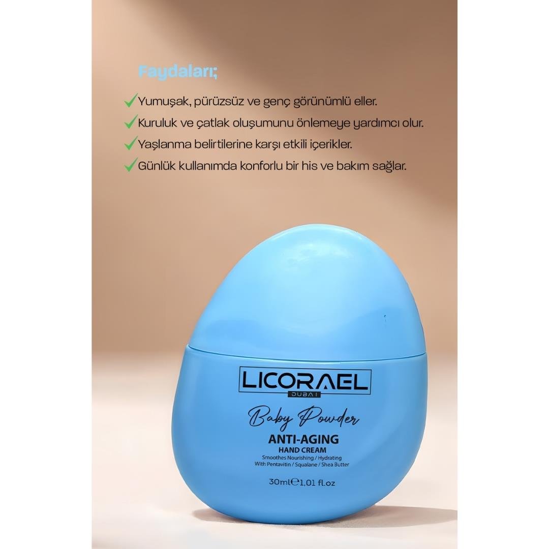 Licorael Dubai El Kremi 30ml. Anti-Aging Baby Powder