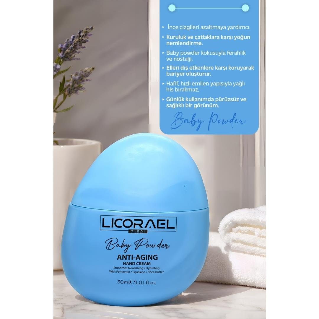 Licorael Dubai El Kremi 30ml. Anti-Aging Baby Powder