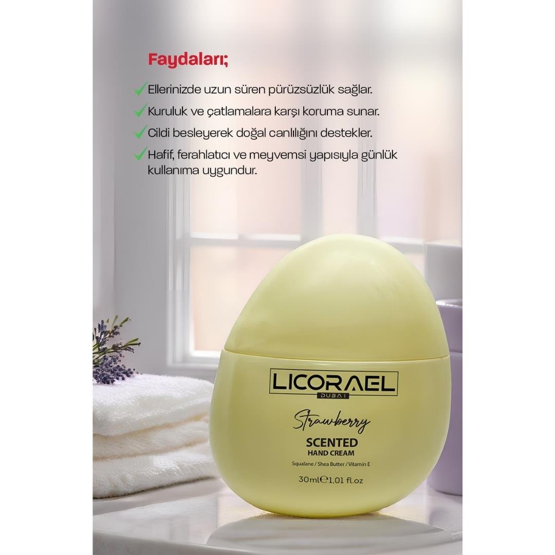 Licorael Dubai El Kremi 30ml. Scented Strawberry