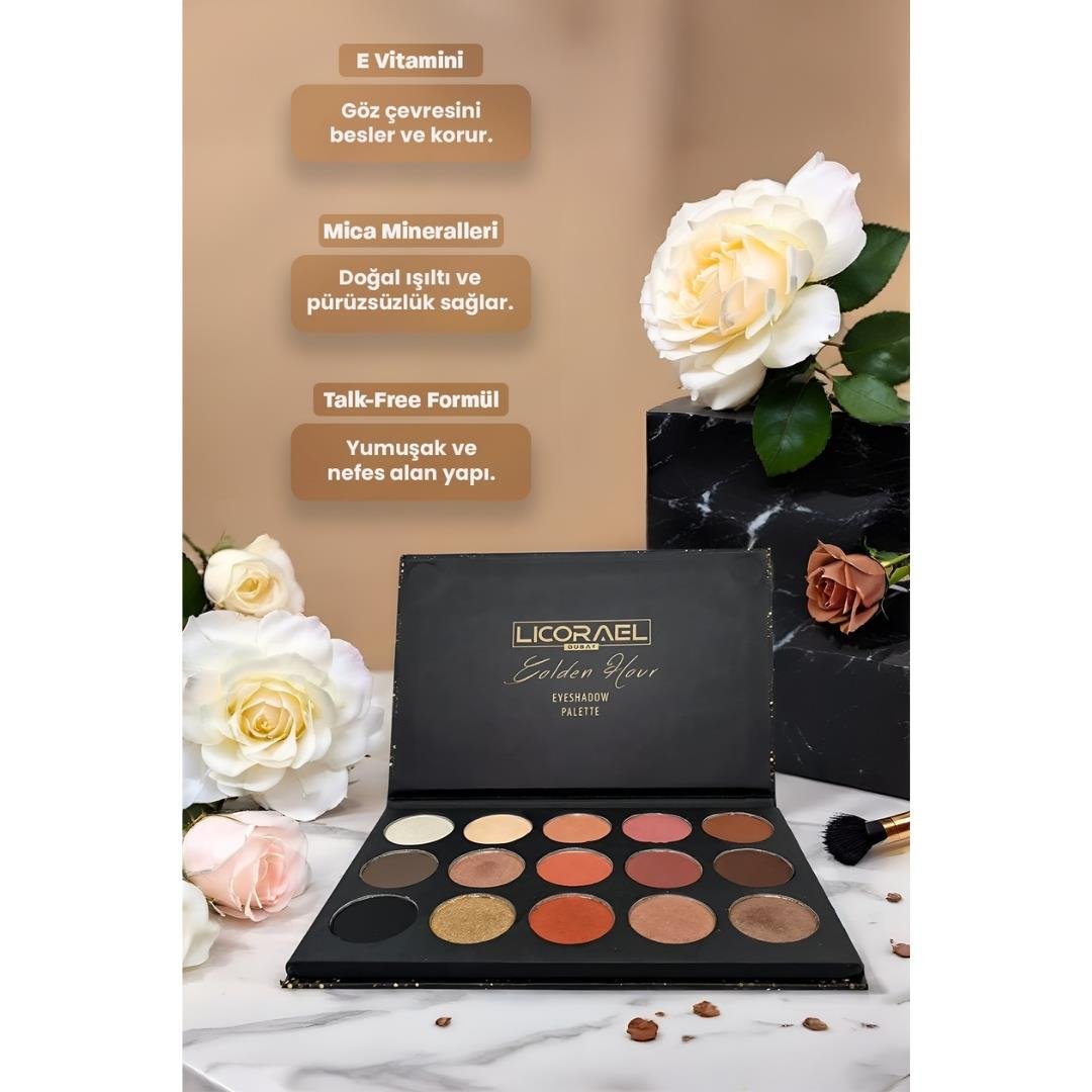 Licorael Dubai Far Paleti 15'li 30gr. Golden Hour