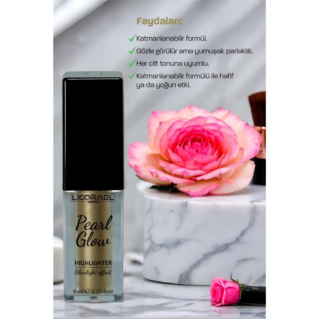 Licorael Dubai Highlighter 6ml. Pearl Glow