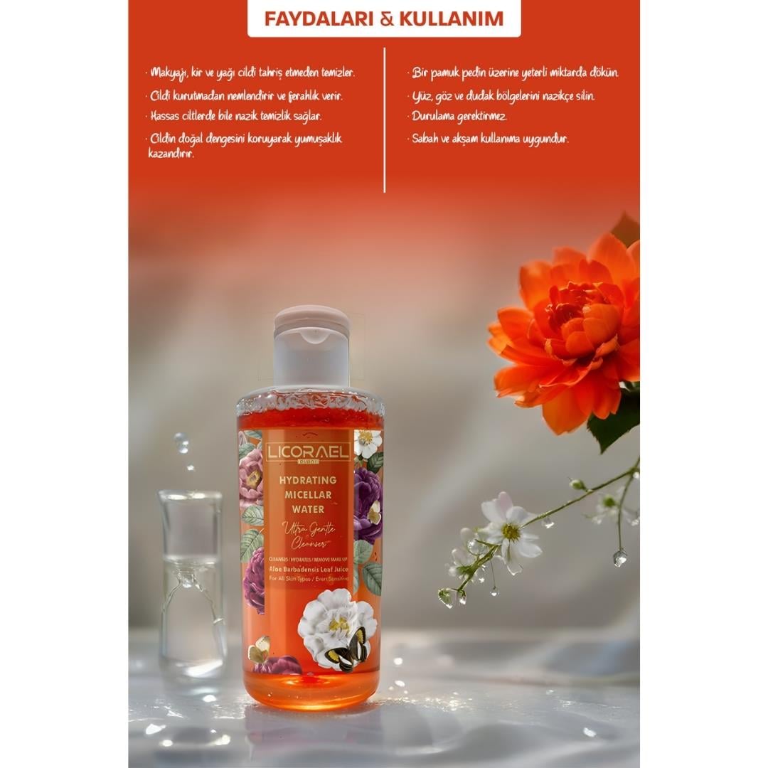 Licorael Dubai Hydrating Micellar Water 200ml.