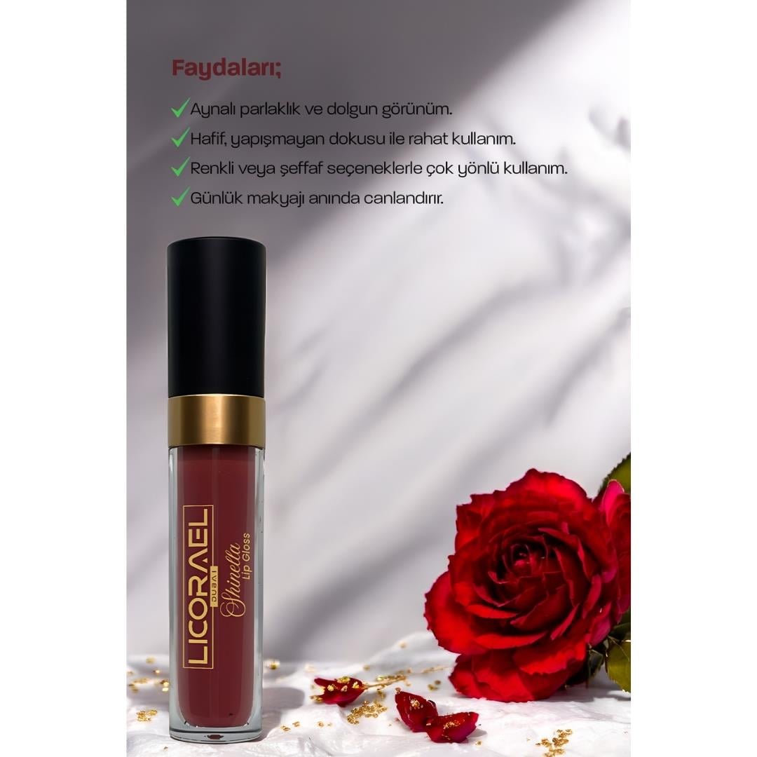 Licorael Dubai Lip Gloss 8ml. No:03 Shinella