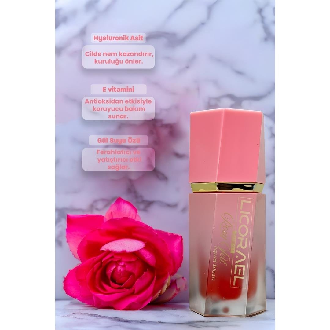 Licorael Dubai Liquid Blush 8ml. Rosy Veil