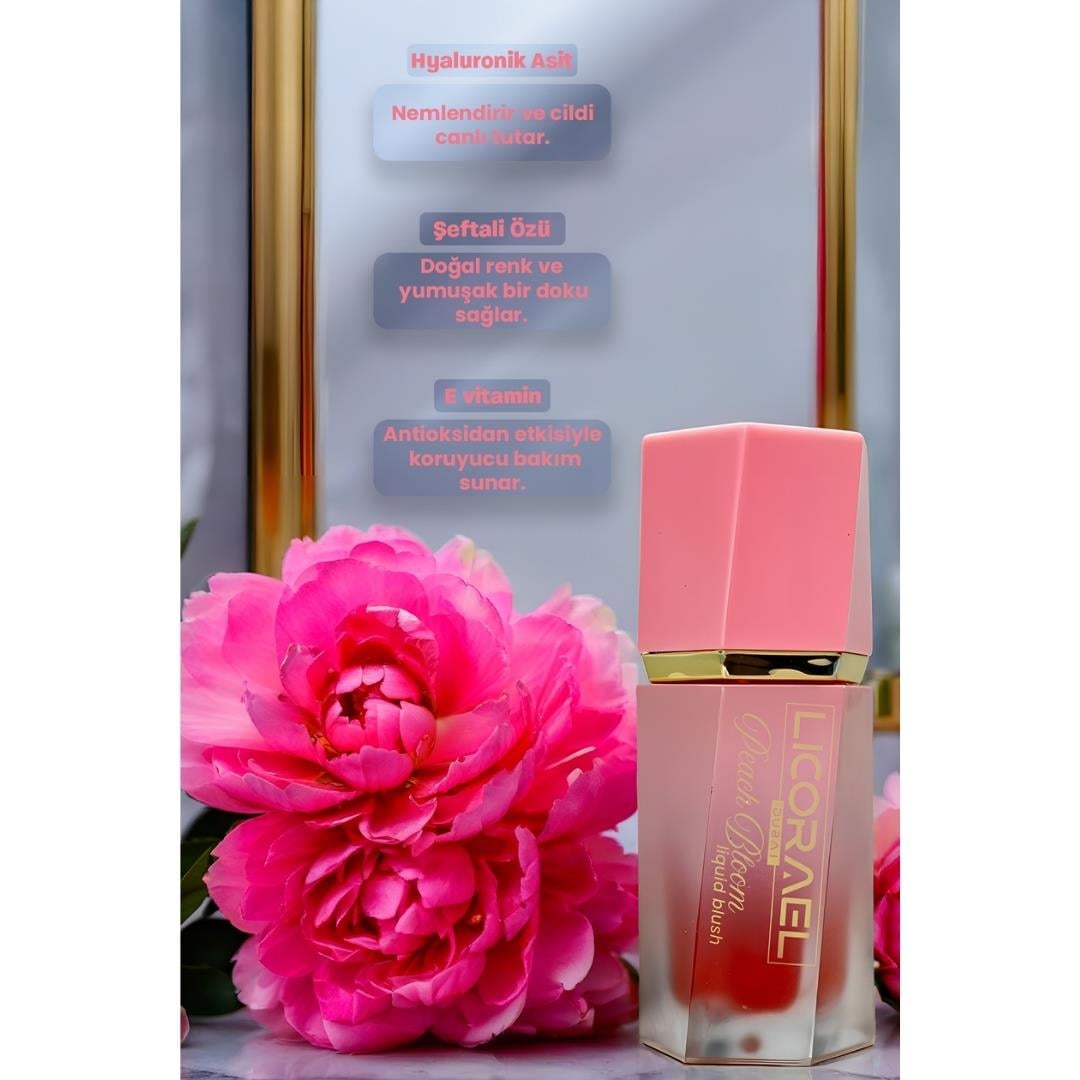Licorael Dubai Liquid Blush 8ml. Peach Bloom