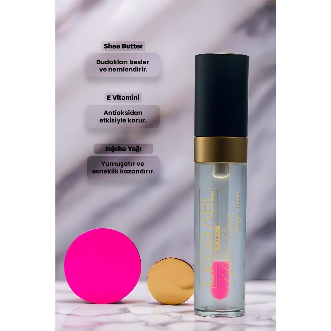 Licorael Dubai Magic Gloss 8ml. No:01 Velvet Glow