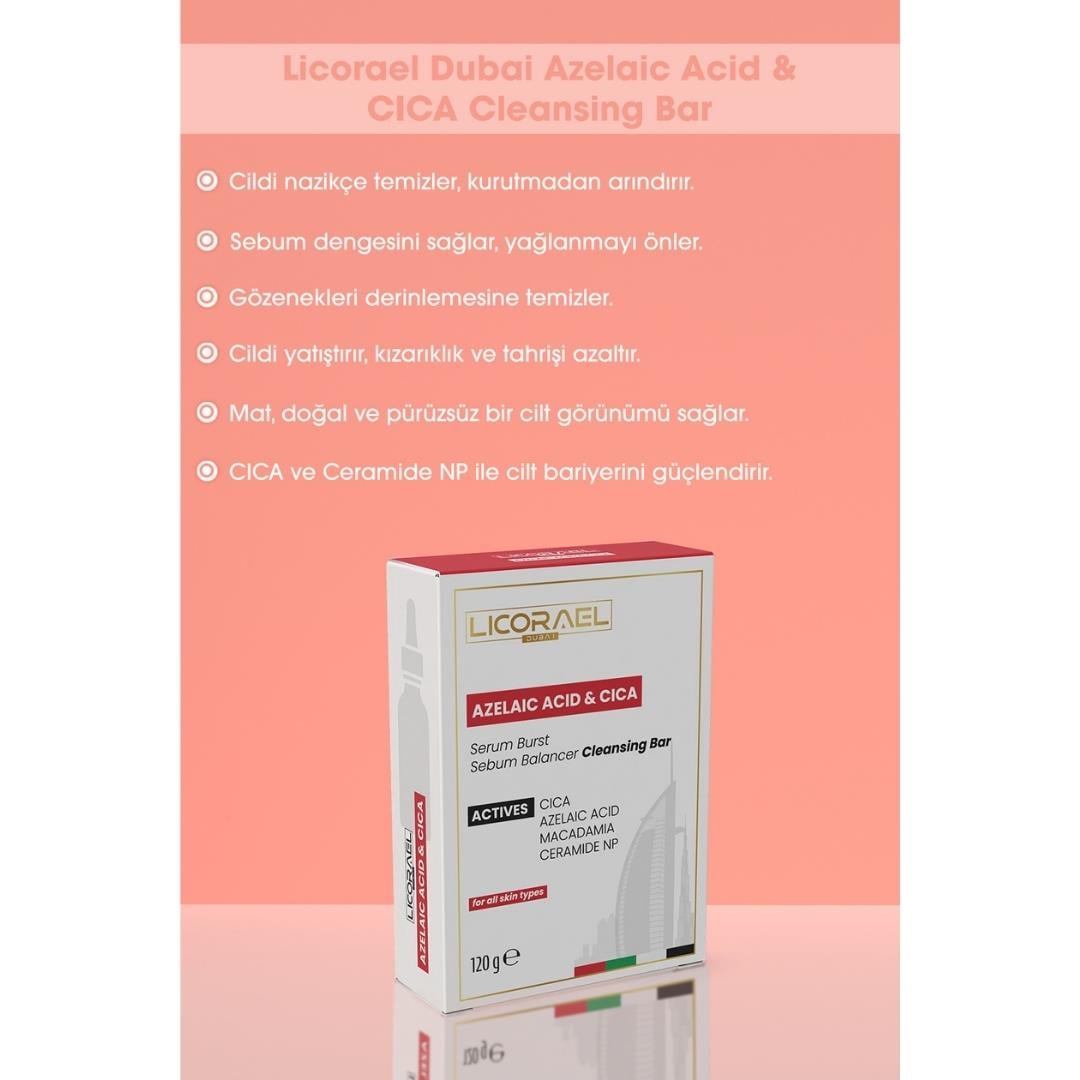 Licorael Dubai Sabun 120gr. Akne Karşıtı & Cica