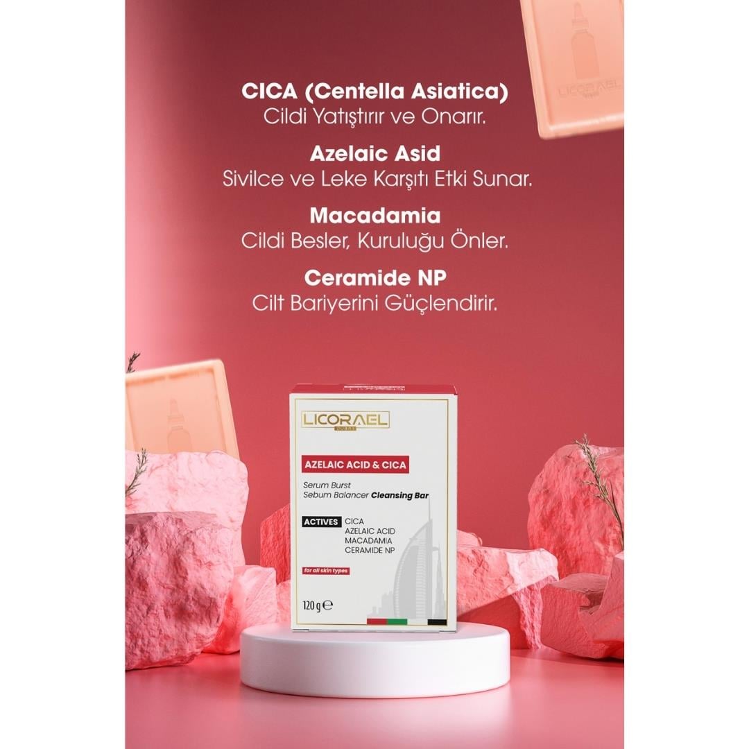 Licorael Dubai Sabun 120gr. Akne Karşıtı & Cica