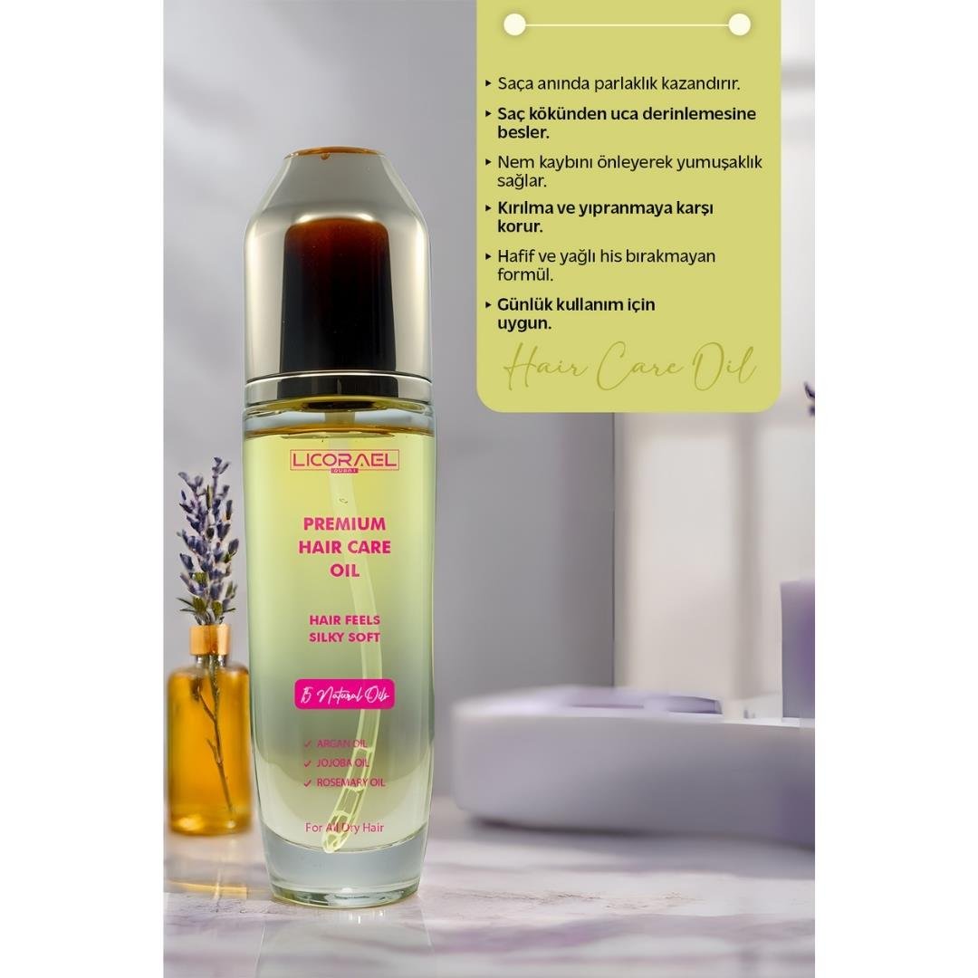 Licorael Dubai Saç Bakım Yağı 120ml. Premium 