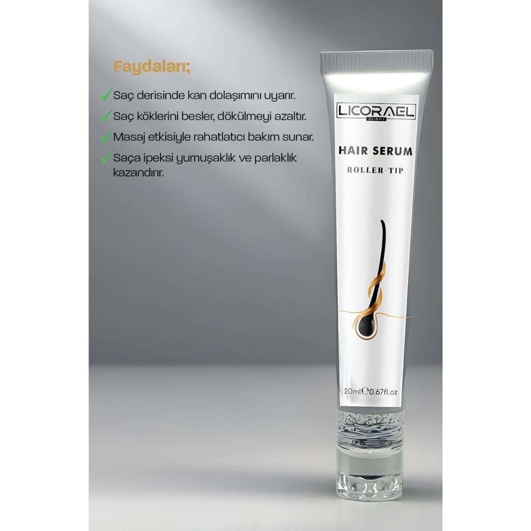 Licorael Dubai Saç Serumu 20ml. Roller-Tip
