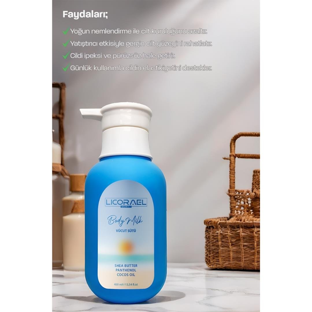 Licorael Dubai Vücut Sütü 400ml.