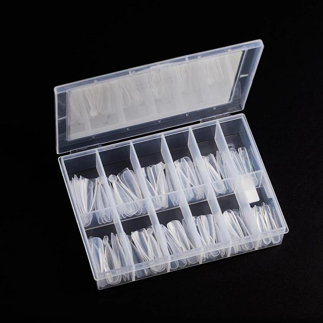 Momo Acryl Gel Tips 120pcs. Almond