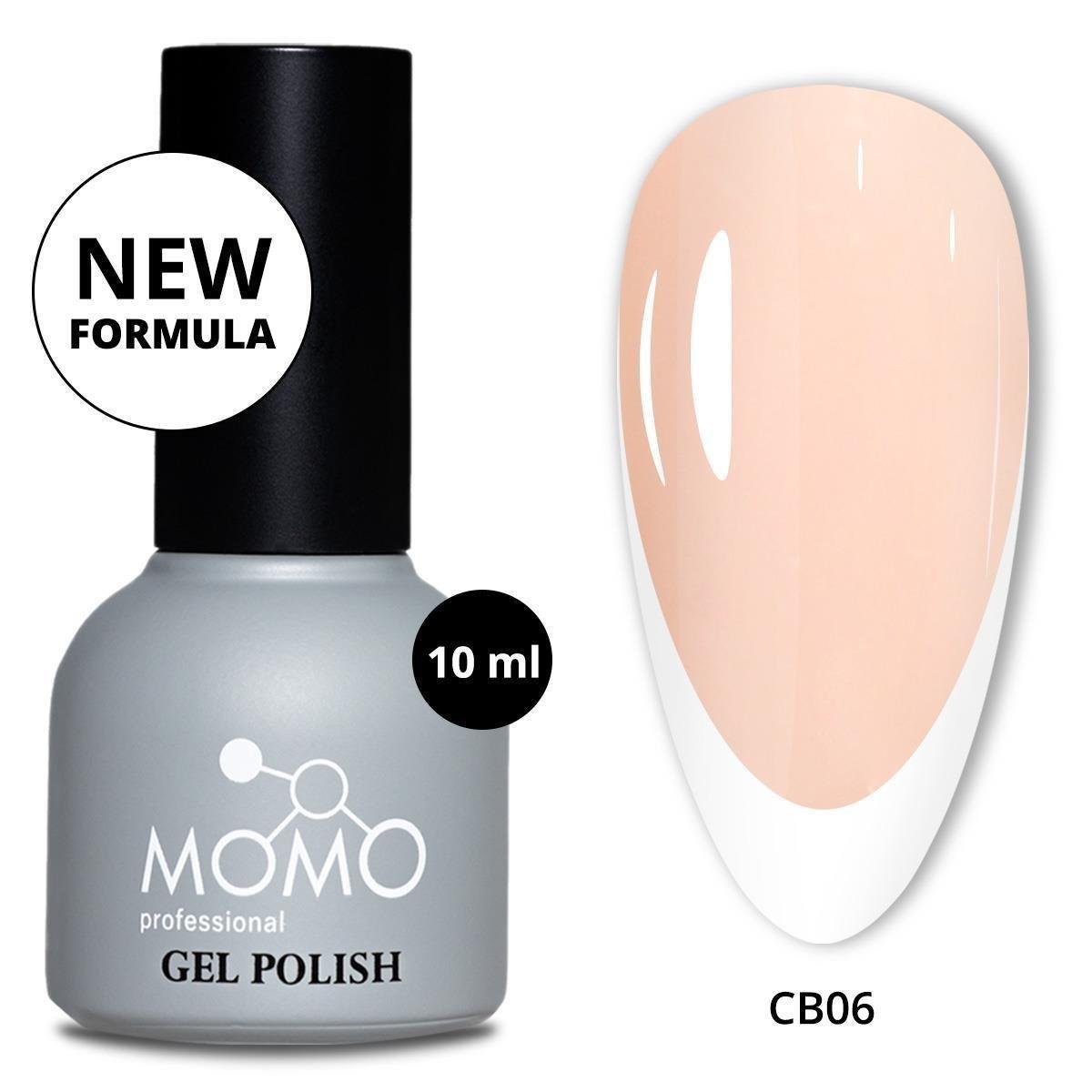 Momo Color Base Coat 10ml. CB06 Nude Sarı