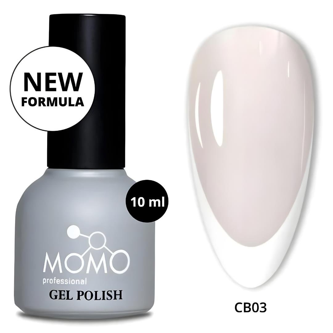 Momo Color Base Coat 10ml. CB03 Rakı Beyazı