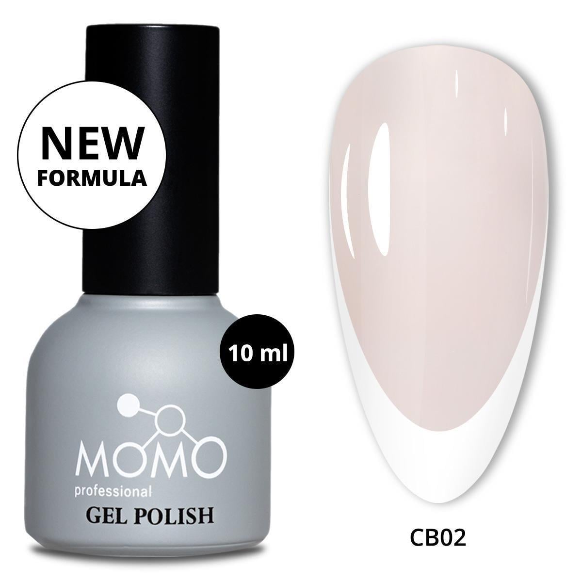 Momo Color Base Coat 10ml. CB02 Rakı Beyazı