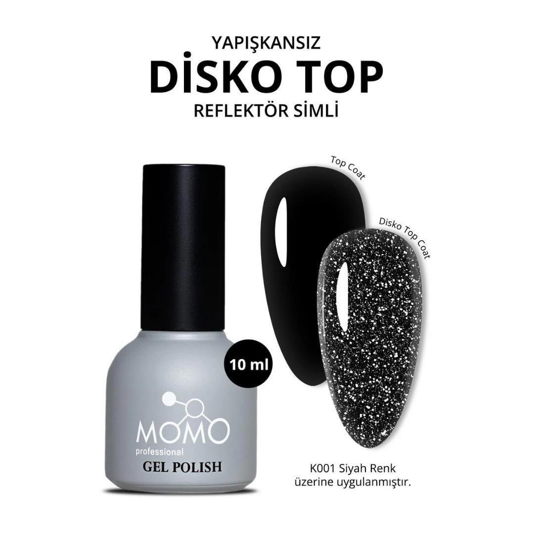 Momo Disco Top Coat 10ml.
