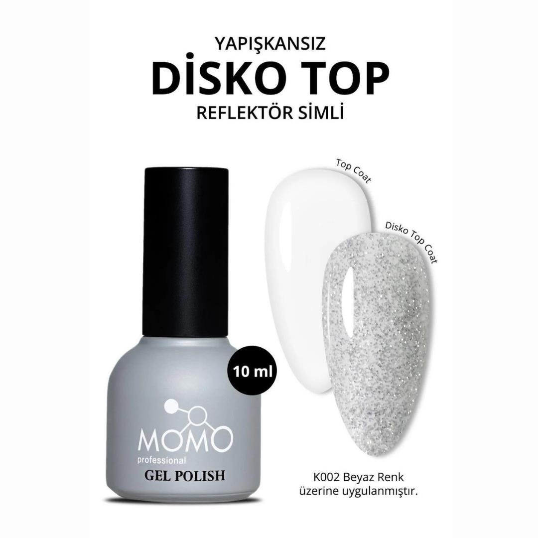 Momo Disco Top Coat 10ml.