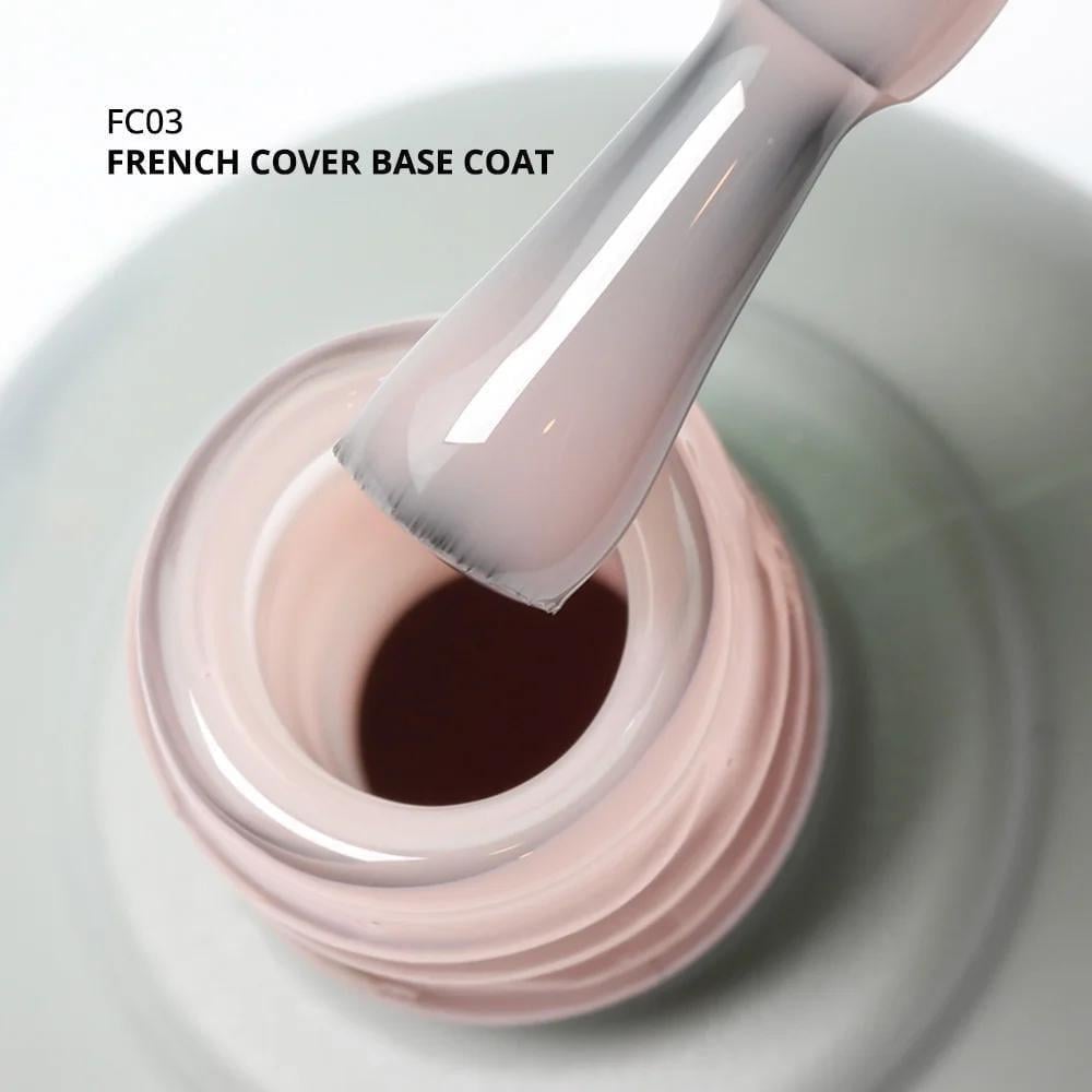 Momo French Cover Rubber Base Coat 10ml. FC03 Ten Rengi
