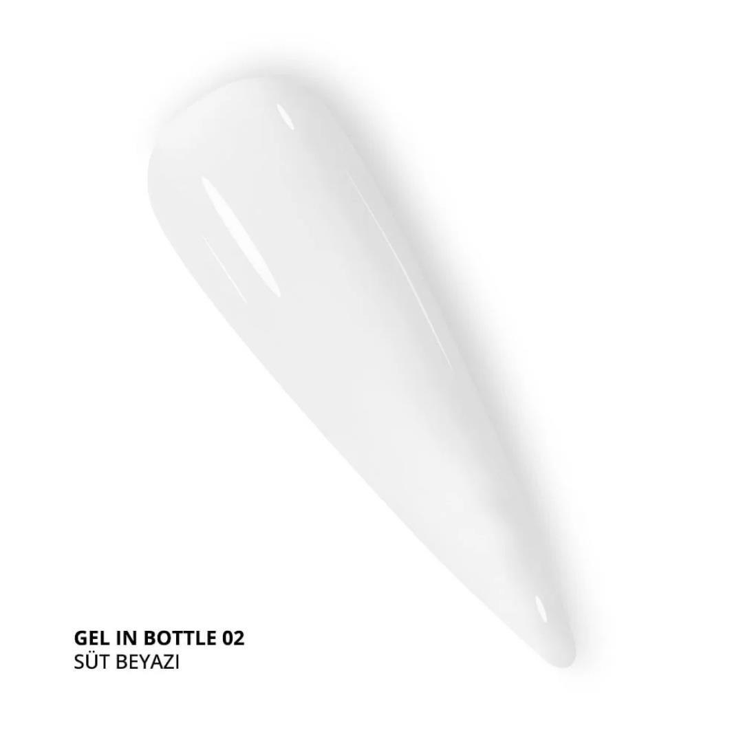 Momo Gel In Bottle 18ml. GB02 Süt Beyazı