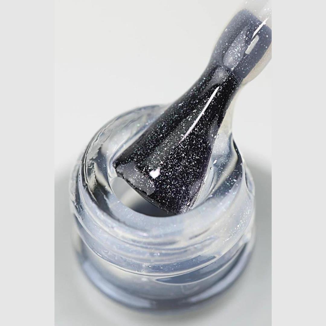 Momo Glitter Top Coat No-Wipe 9ml. GT03