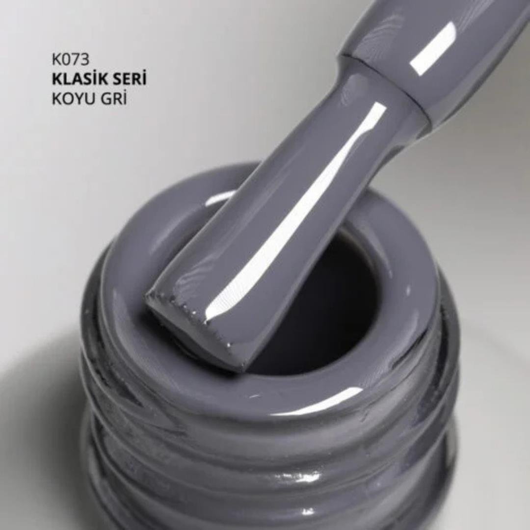 Momo Klasik Seri 14ml. K073 Koyu Gri