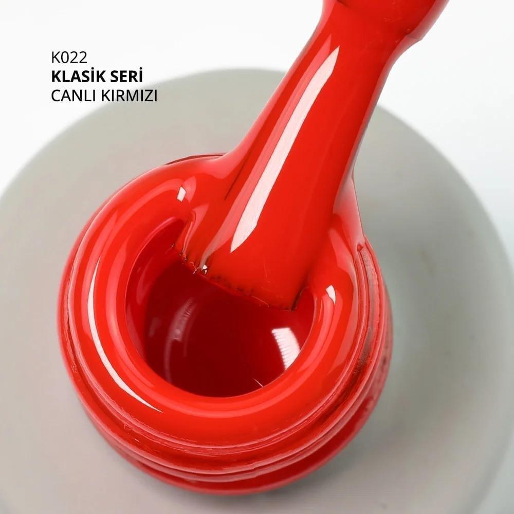 Momo Klasik Seri 14ml. K022 Canlı Kırmızı