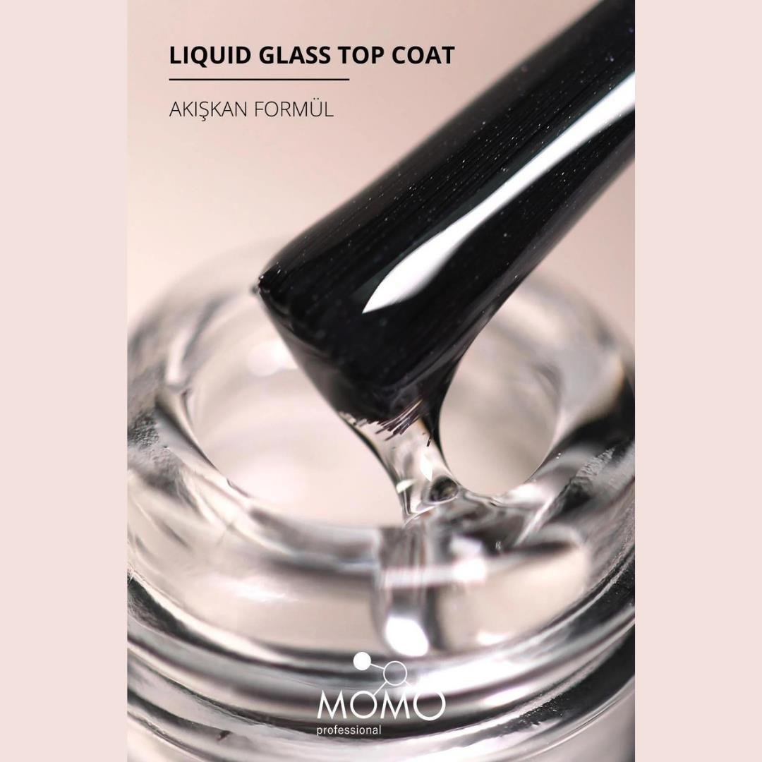 Momo Liquid Glass Top Coat 14ml.