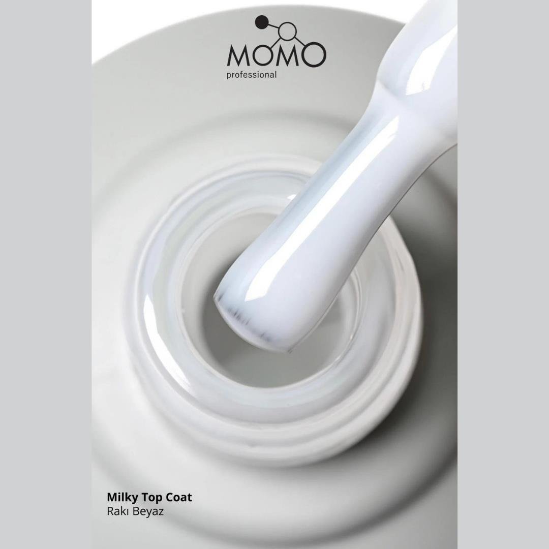 Momo Milky Top Coat 10ml.