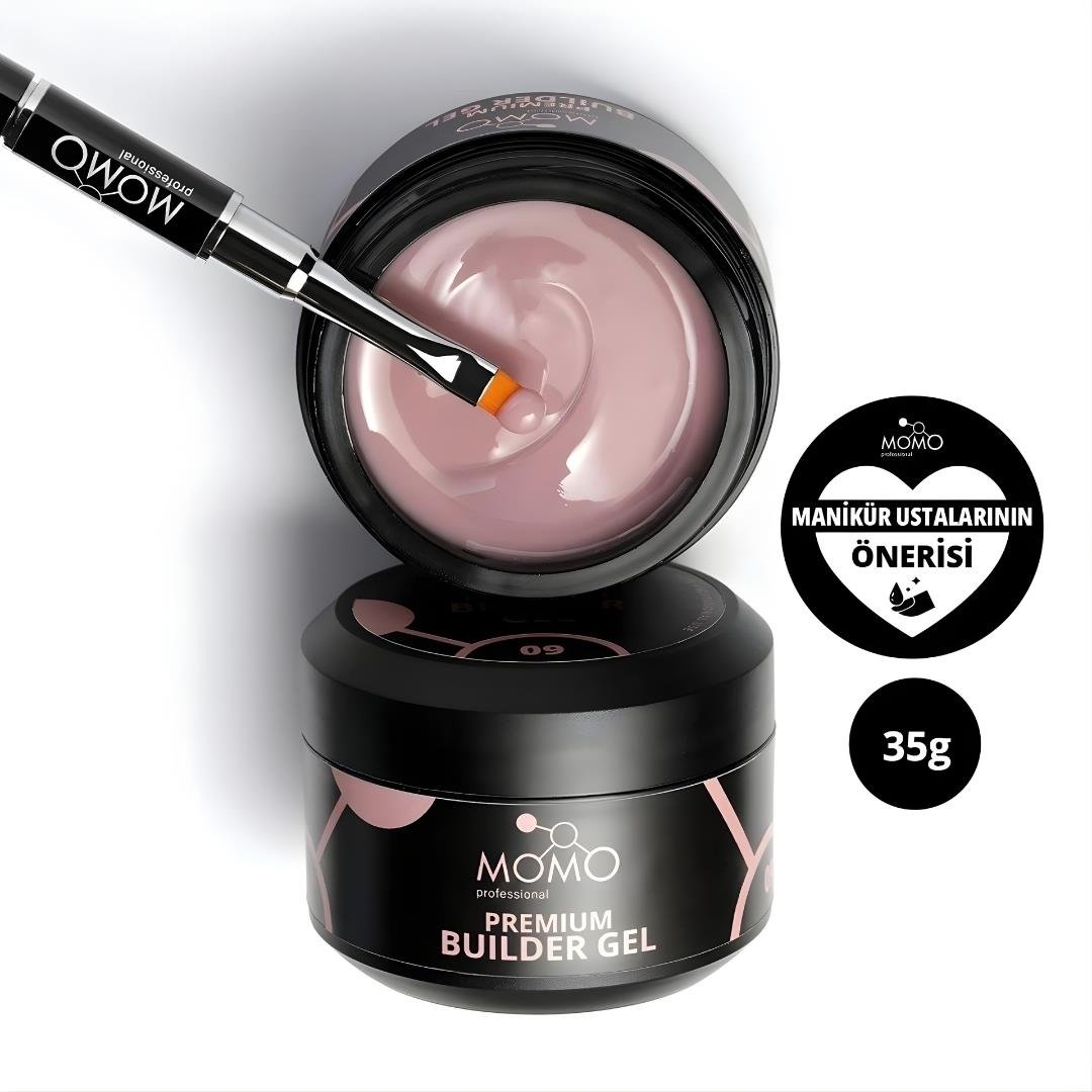 Momo Premium Builder Gel 35gr. No:09 Vizon