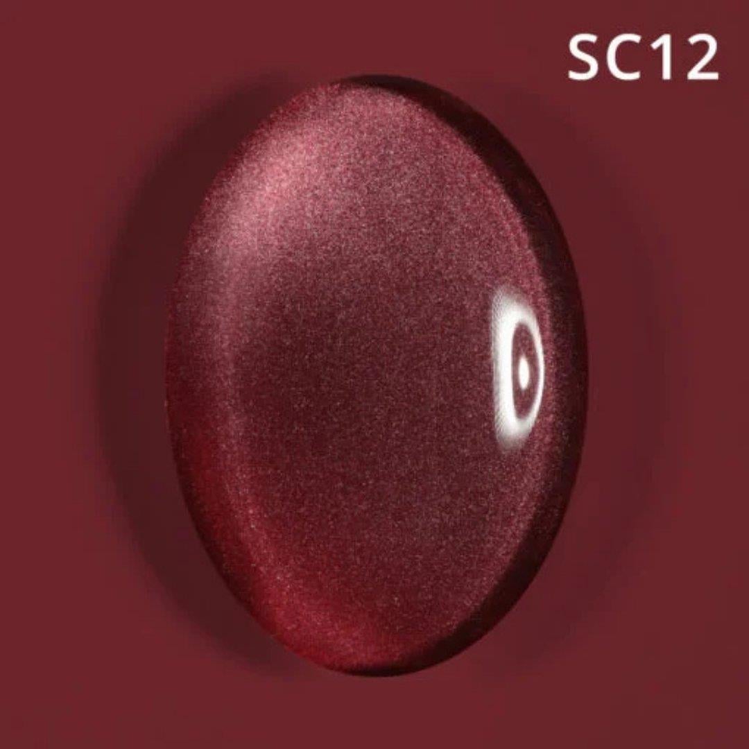 Momo Silky Cat Eye 10ml. SC12 Bordo