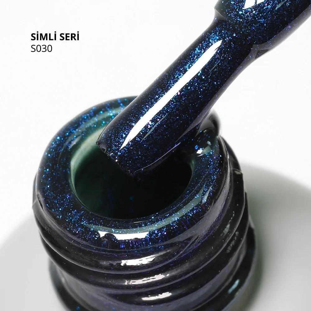 Momo Simli Seri 14ml. S030 Yaldızlı Gece Mavisi