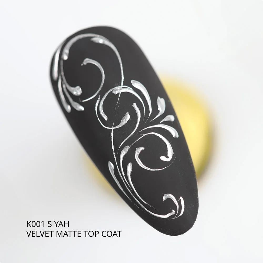 Momo Velvet Matte Top Coat 10ml.