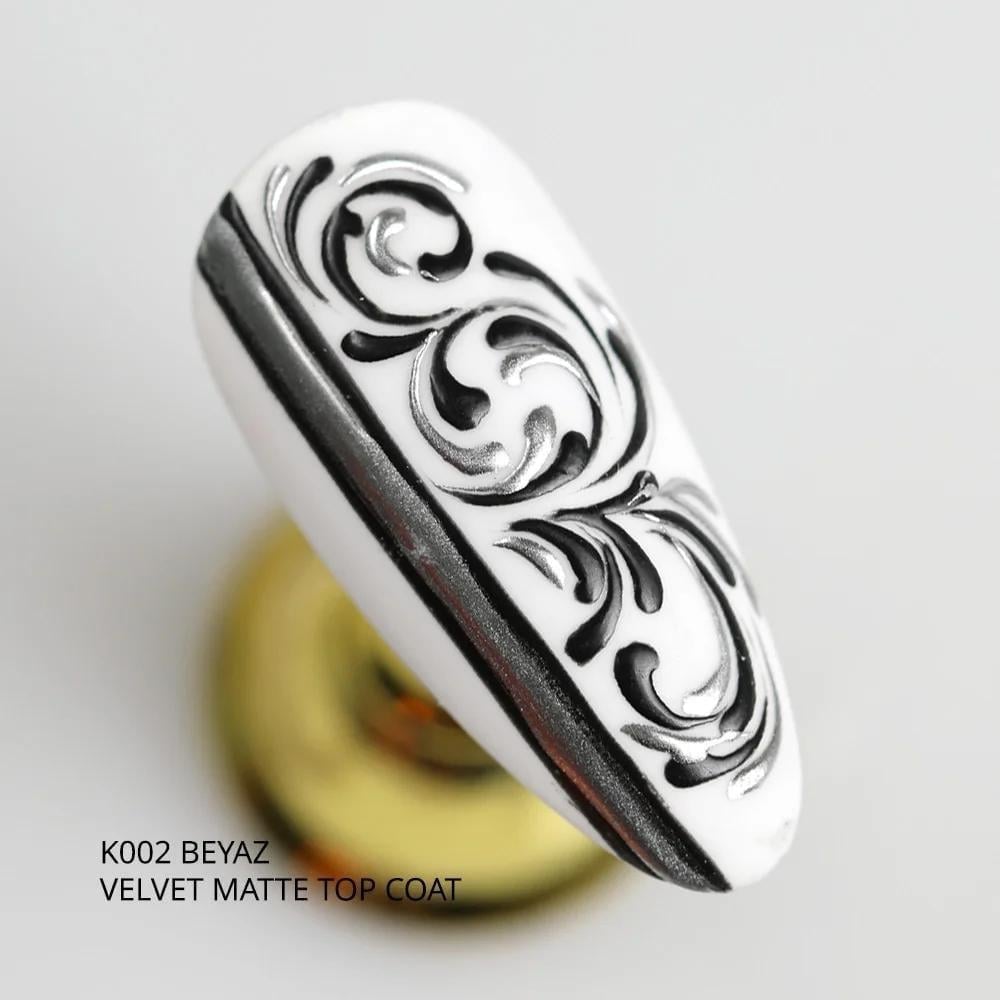 Momo Velvet Matte Top Coat 10ml.