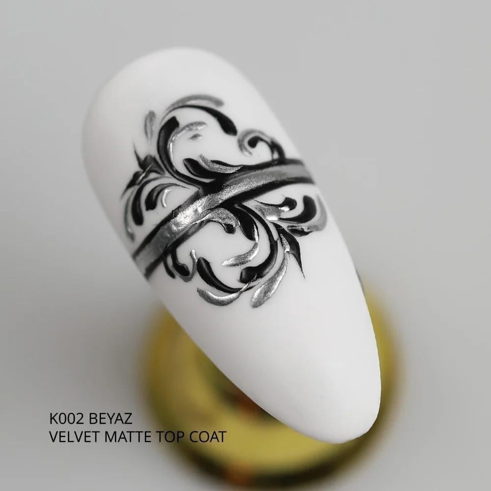 Momo Velvet Matte Top Coat 10ml.