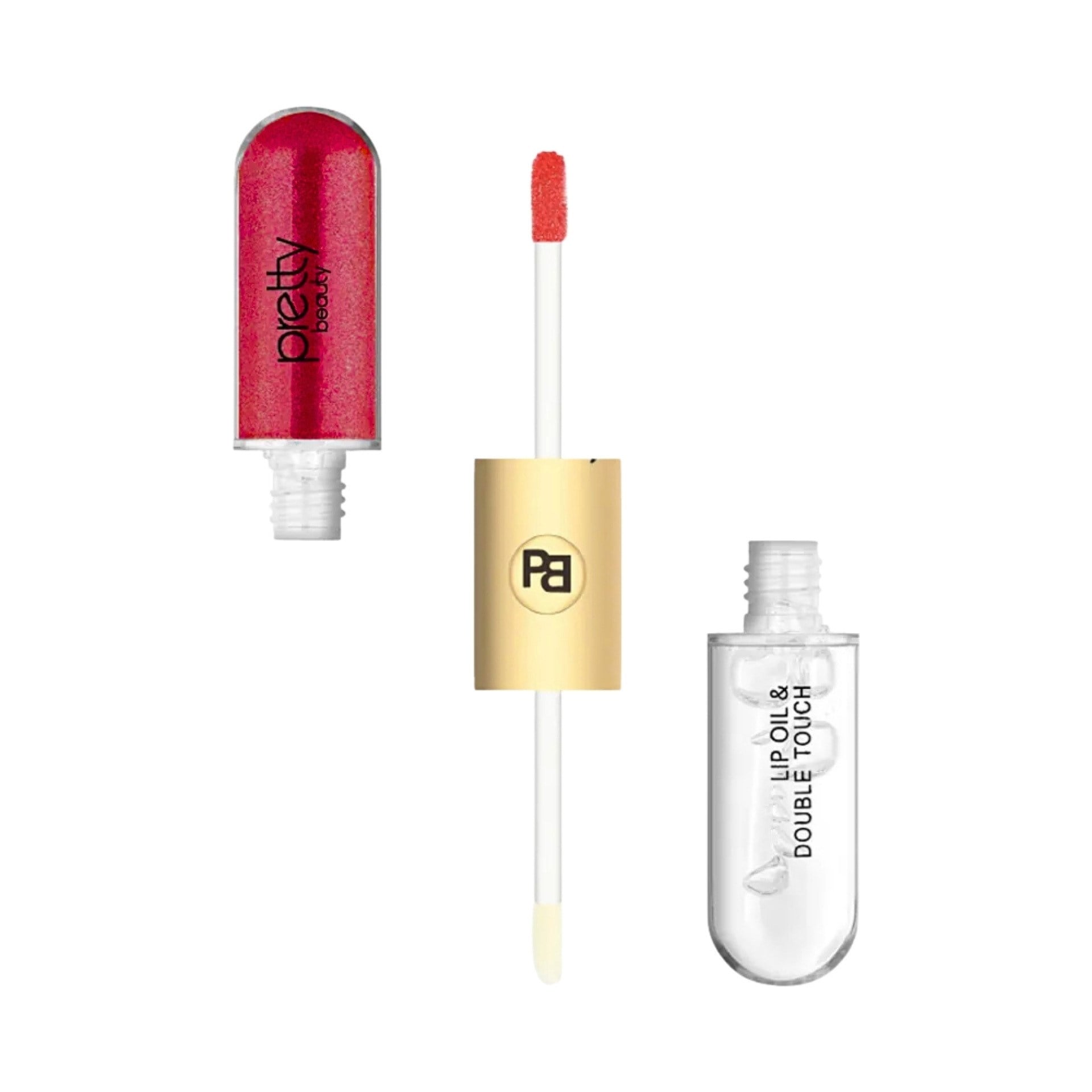 Parlatıcı - Lip GlossPretty BeautyPretty Beauty Lip Oil & Double Touch 05 PB-408C