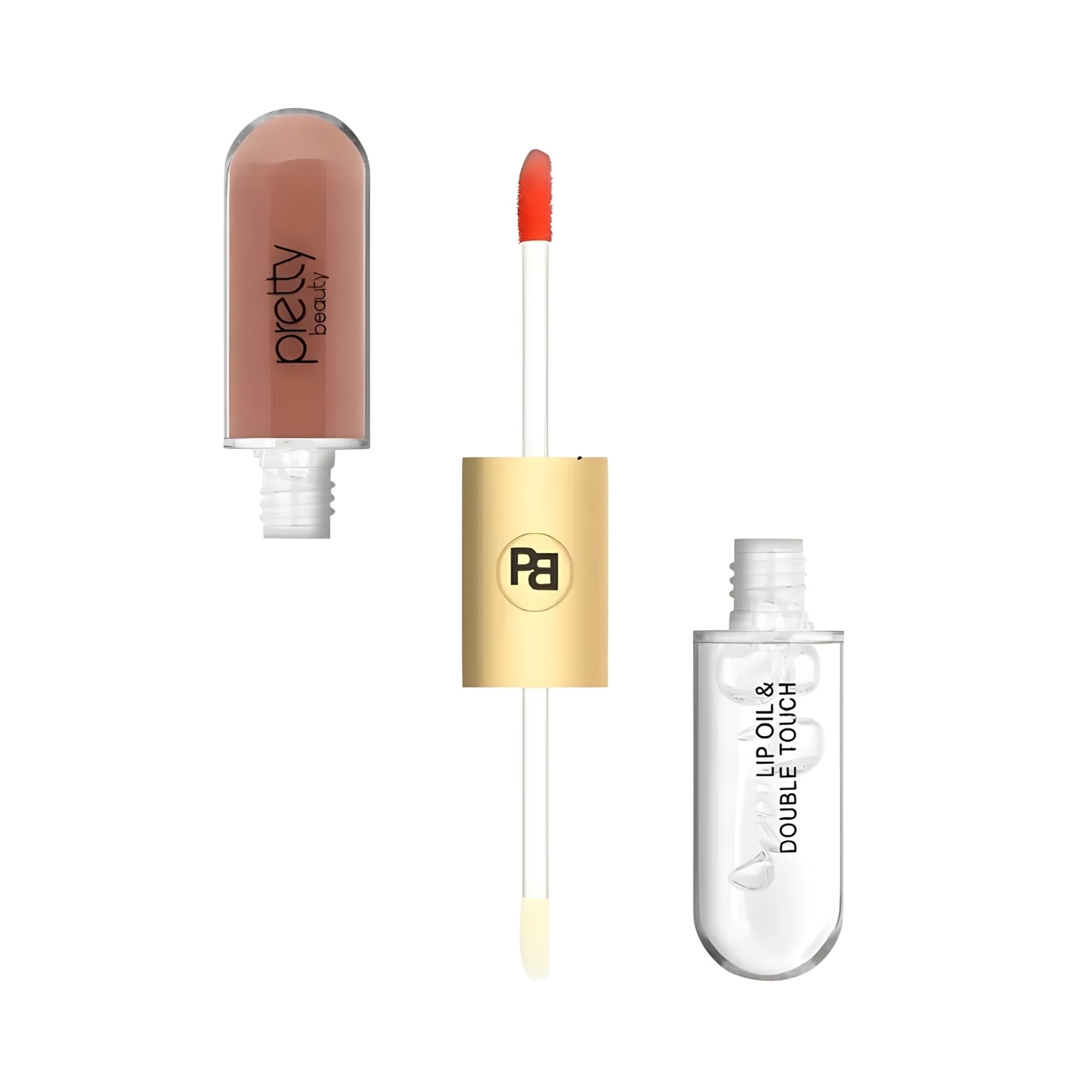 Parlatıcı - Lip GlossPretty BeautyPretty Beauty Lip Oil & Double Touch 03 PB-408A