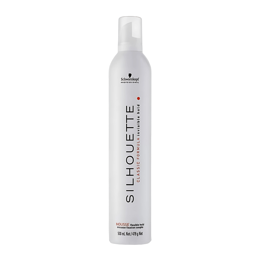 Silhouette Saç Köpüğü 500ml beyaz saçlar için güçlü tutuş ve maksimum hacim sağlayan köpük