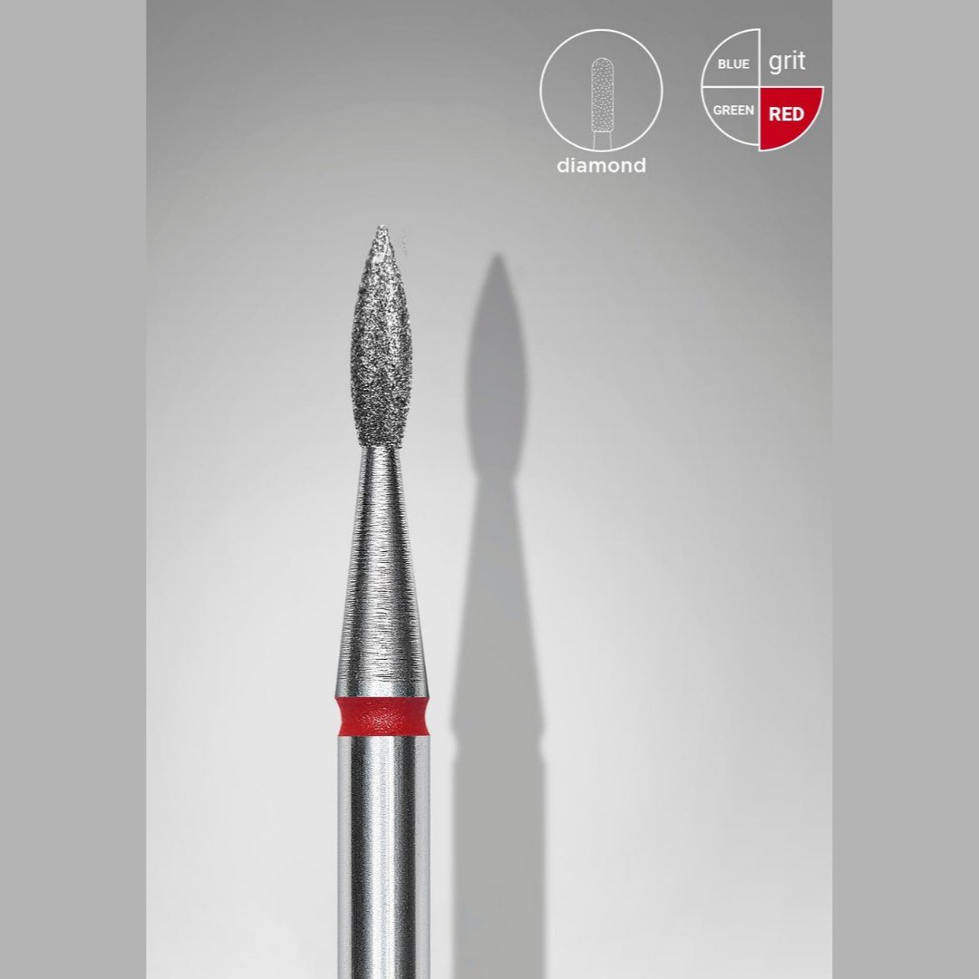 Staleks Pro Elmas Kırmızı Freze Ucu FA11R018/8