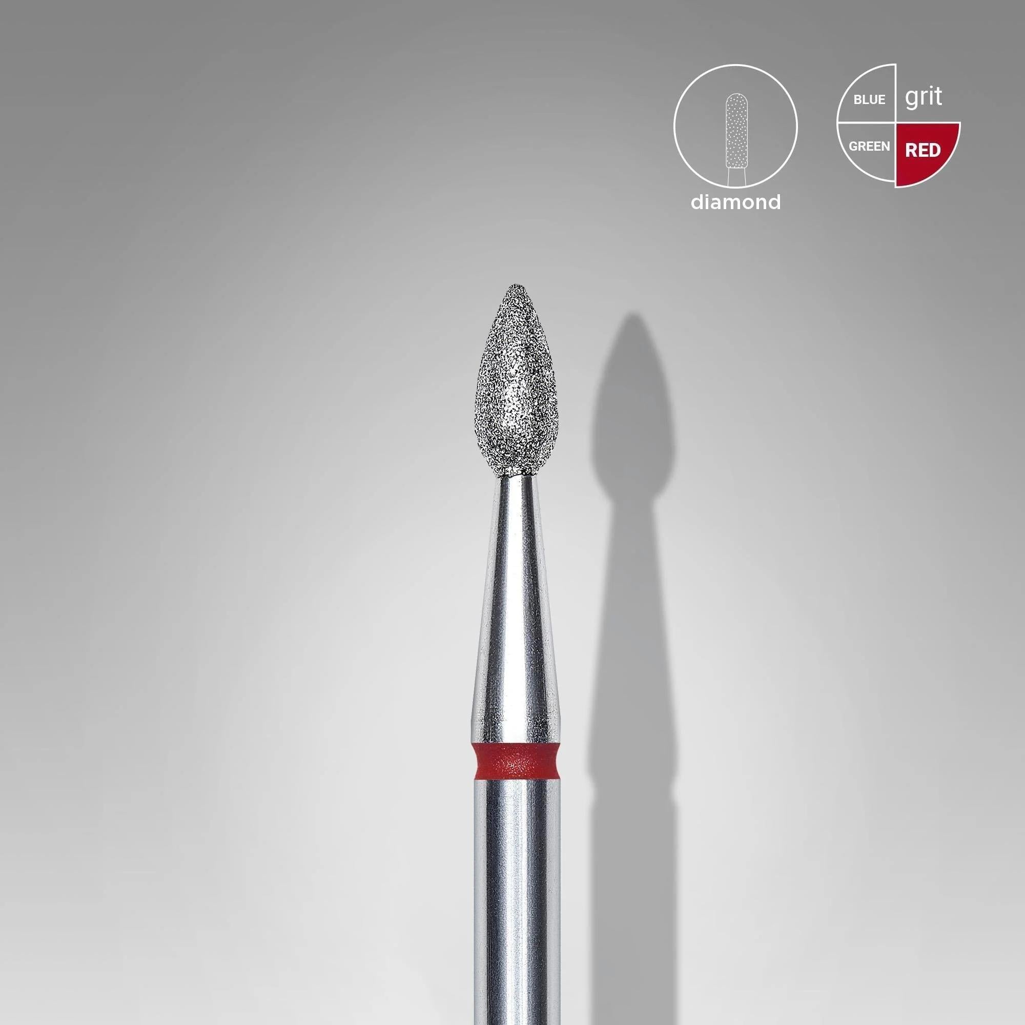Staleks Pro Elmas Küre Freze Kırmızı FA40R023/5