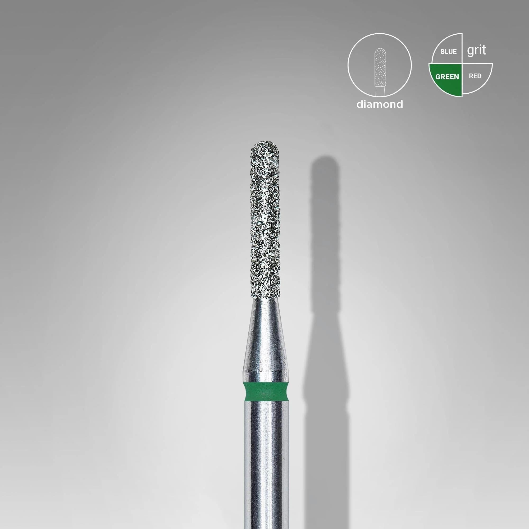 Staleks Pro Elmas Yarı Silindir Freze Yeşil FA30G014/8
