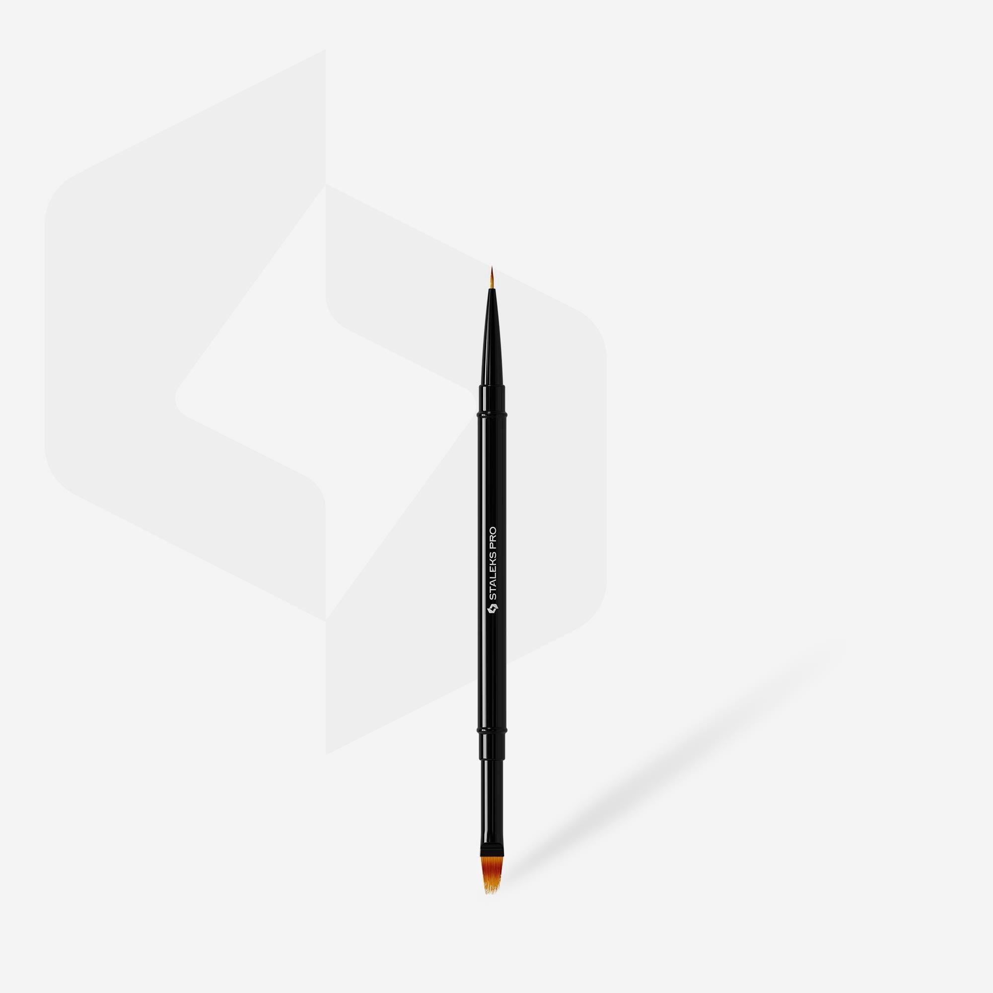 Staleks Pro Expert Çift Taraflı Liner Fırçası 7mm/Gradyan Fırçası 11mm NBE-01/07