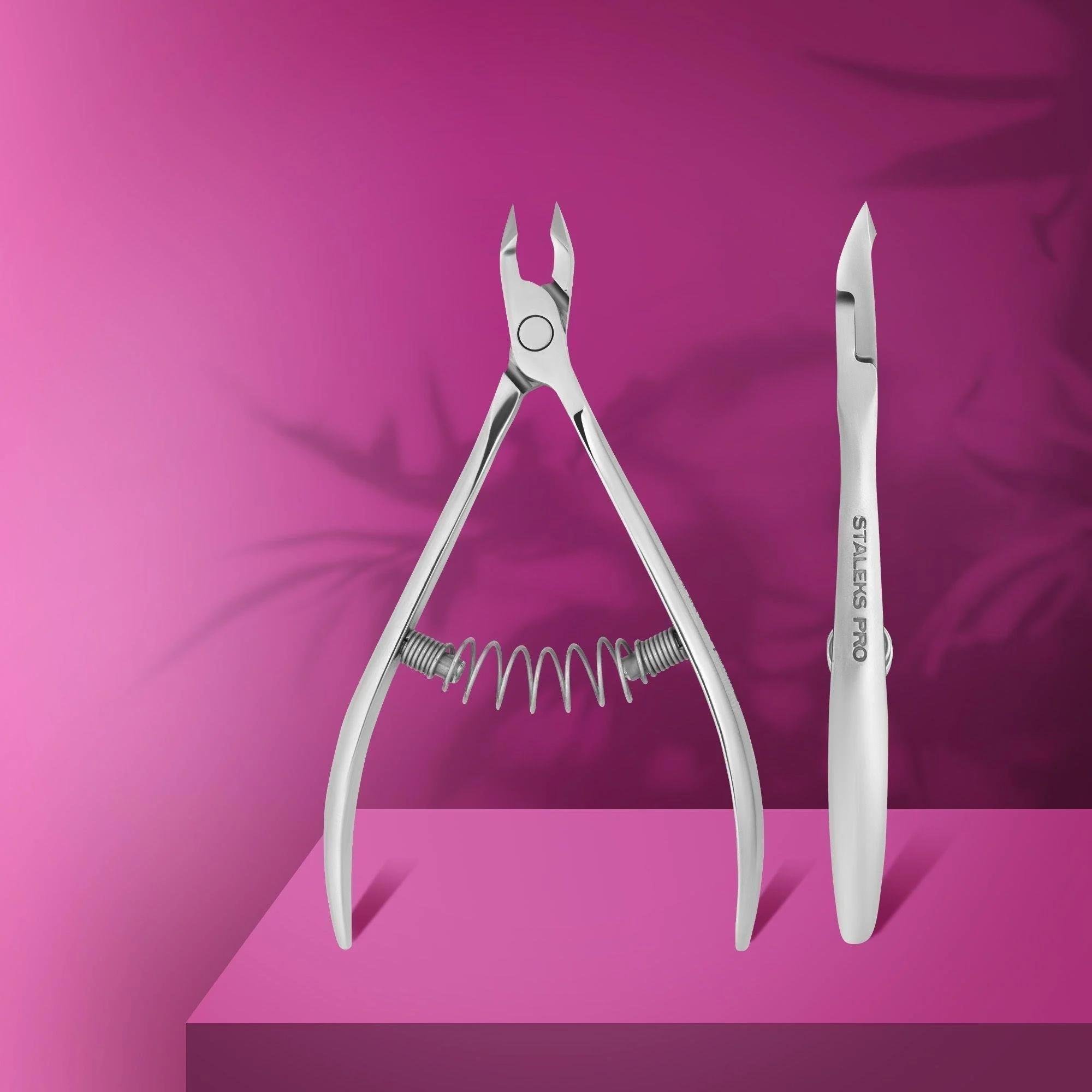 Staleks Pro Expert NE-91-5 paslanmaz çelik tırnak eti pensi – ergonomik, hassas ve dayanıklı