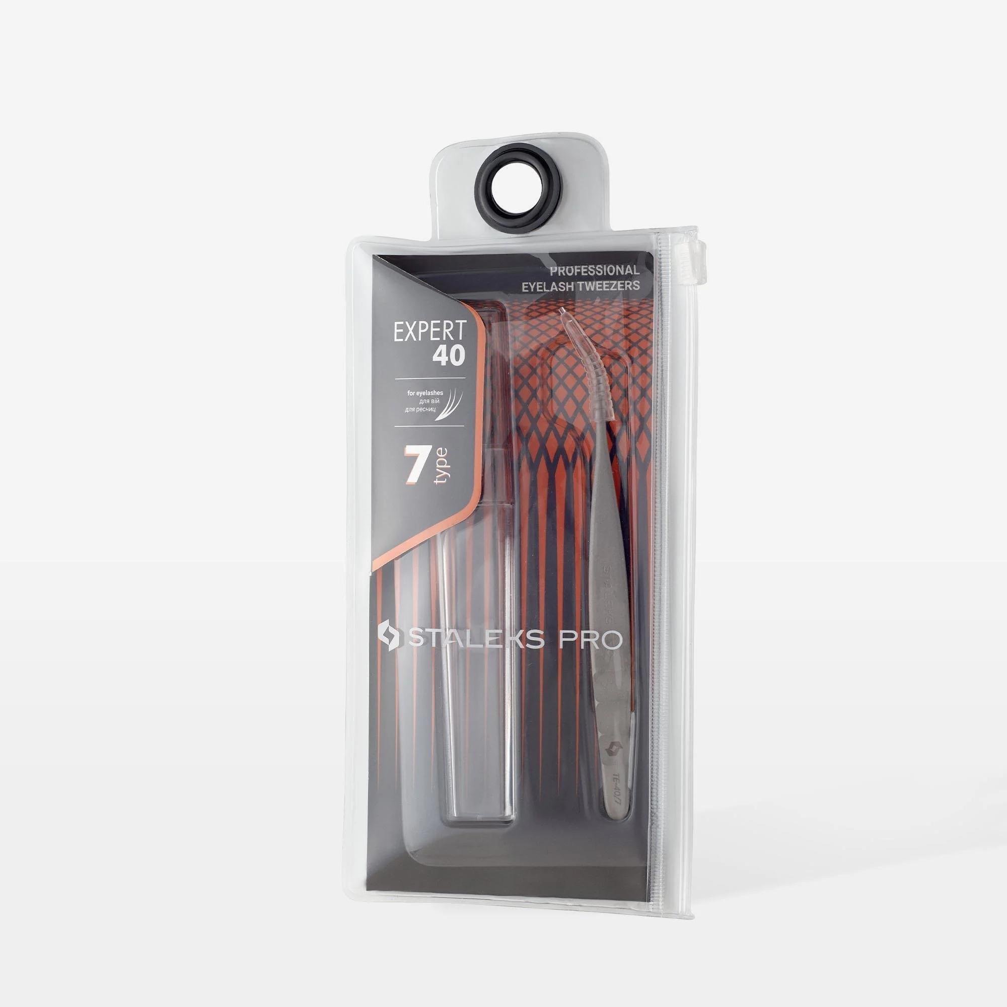 Staleks Pro Expert Kirpik Cımbızı TE-40/7
