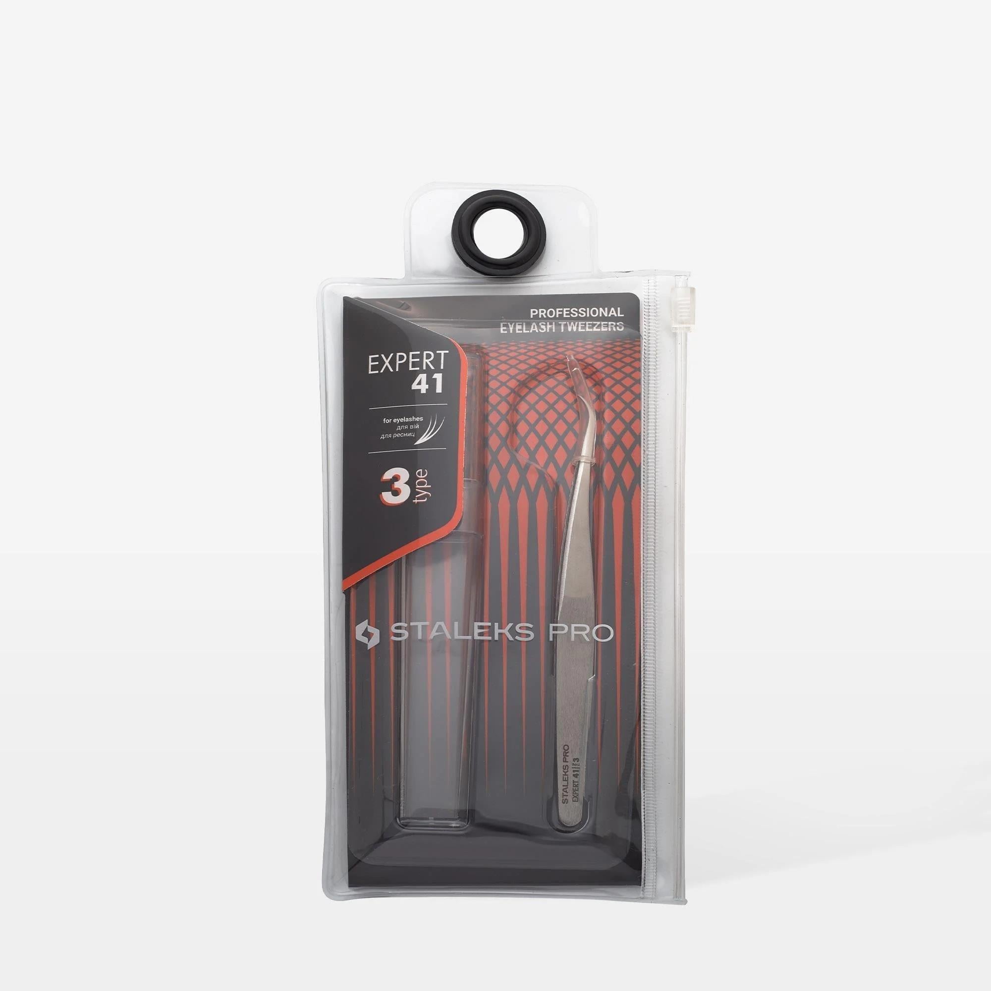 Staleks Pro Expert Kirpik Cımbızı TE-41/3