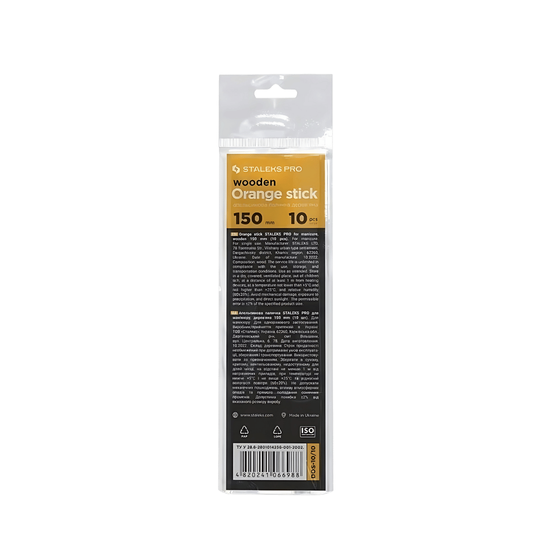 Staleks Pro Portakal Manikür Çubuğu DOS-10/10 10pcs