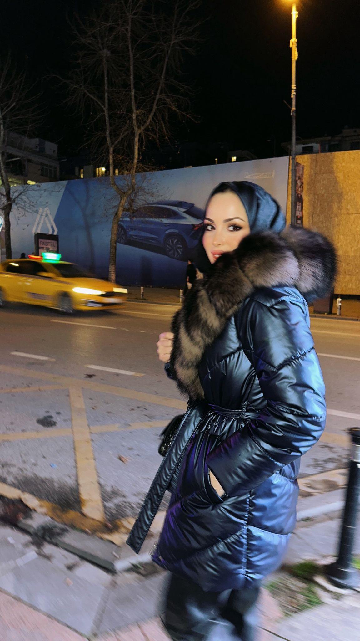 Gloss Puffer Kürk Mont