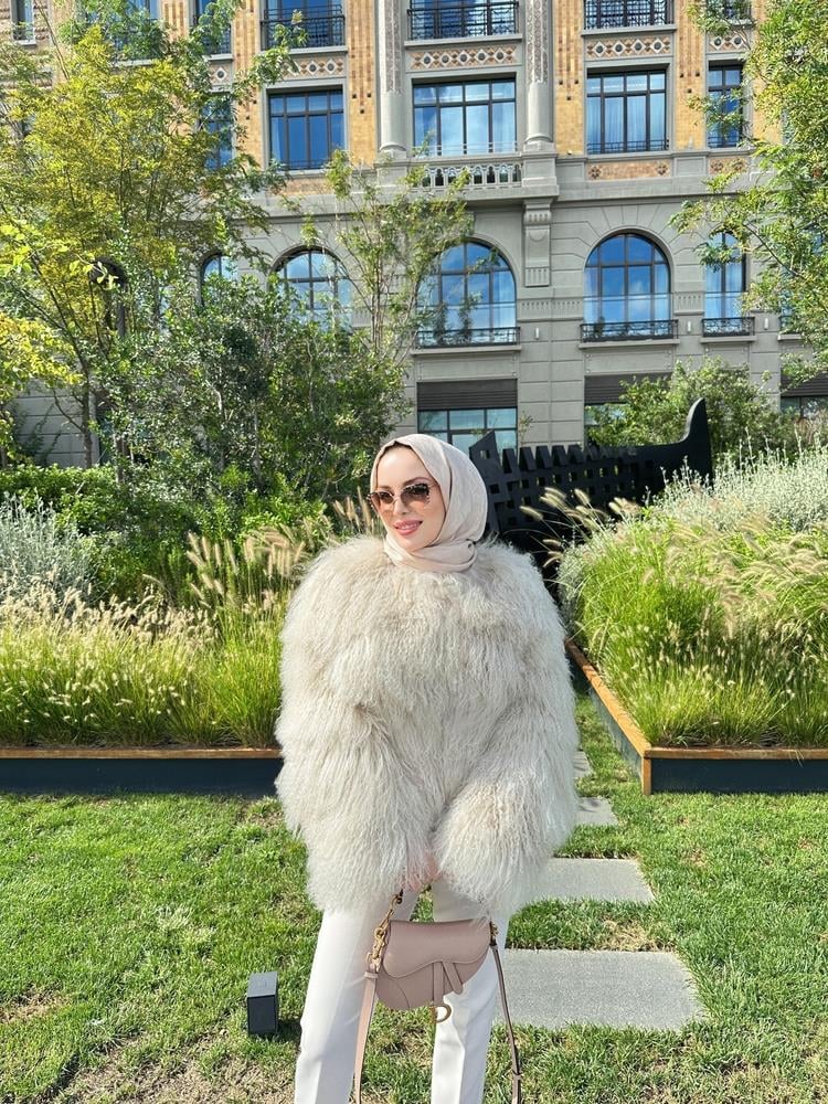 Shearling Kürk Ekru