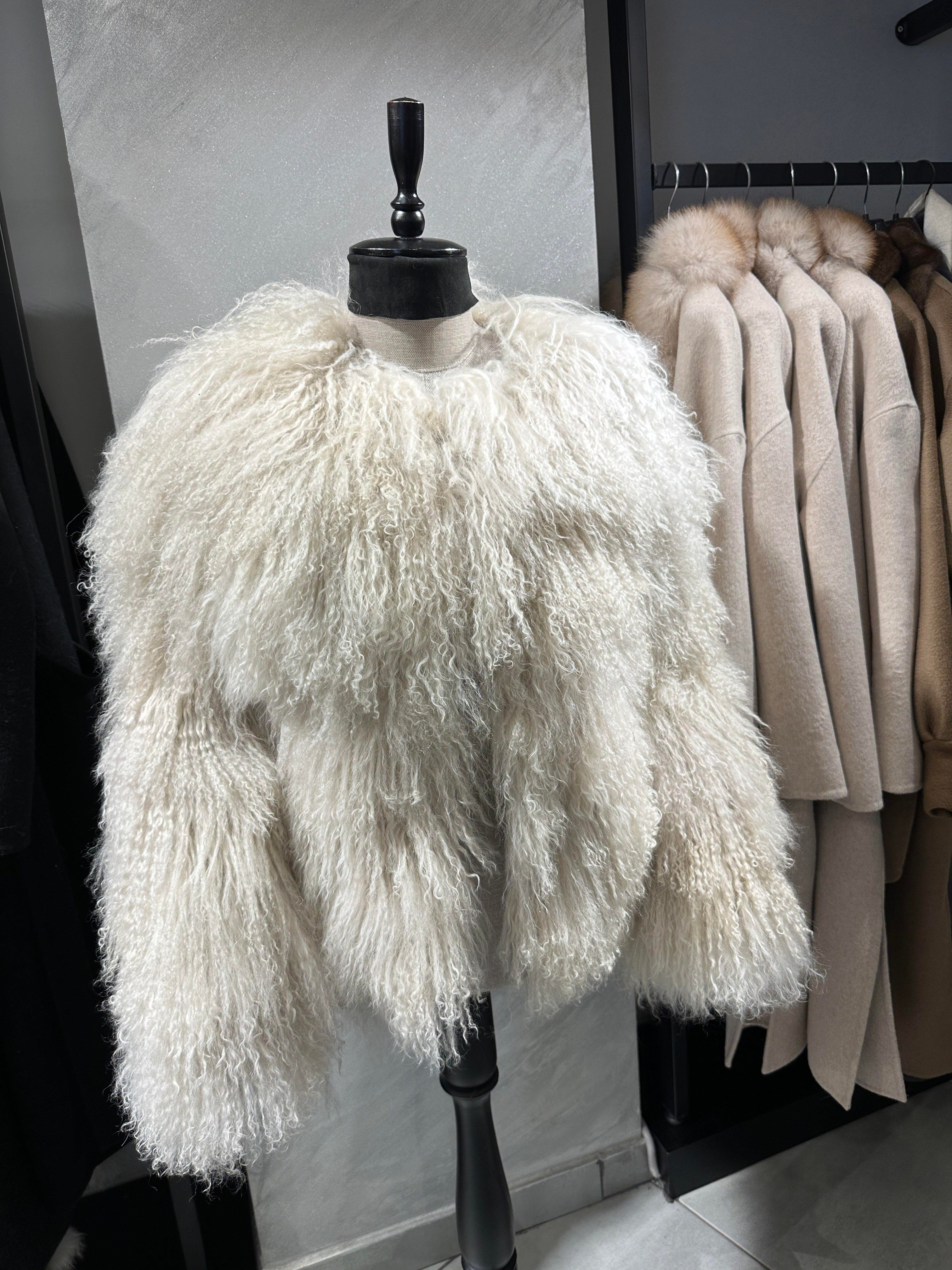 Shearling Kürk Ekru
